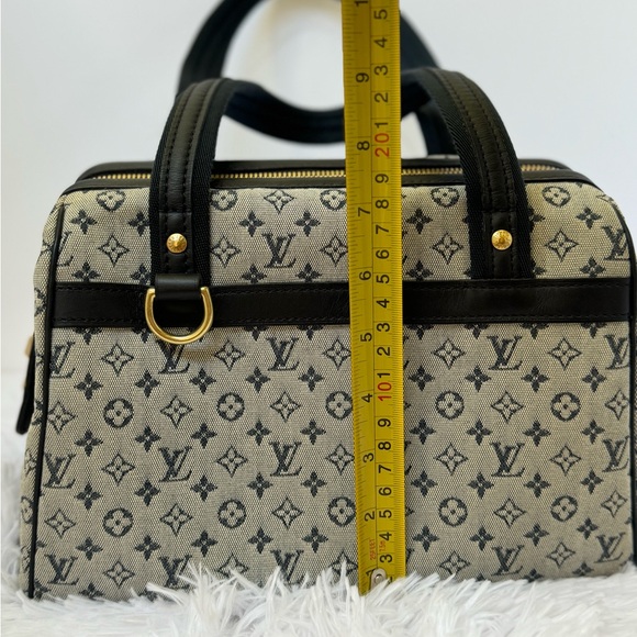 💥Price Drop ⬇️ LOUIS VUITTON Monogram Josephine PM Navy Blue - Picture 12 of 13